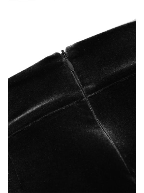 Pantalone in velluto Nero D. Exterior | 617922NERO